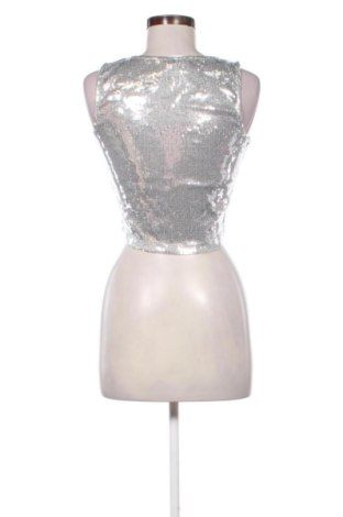 Дамски топ Unbranded, Размер L, Цвят Сребрист, Цена 15,00 €