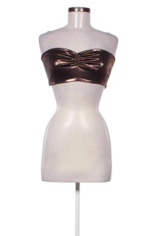 Top de femei Unbranded, Mărime XS, Culoare Auriu, Preț 78,20 Lei
