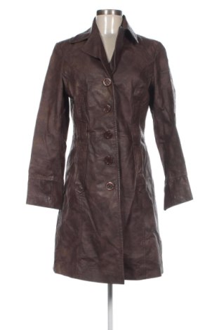 Damski skórzany płaszcz Rino & Pelle, Rozmiar M, Kolor Brązowy, Cena 600,00 zł