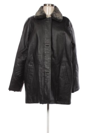 Palton din blană pentru damă Unbranded, Mărime L, Culoare Negru, Preț 1.086,28 Lei