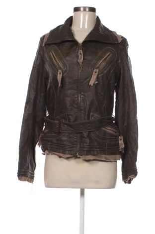 Dámska kožená bunda  Apanage, Veľkosť S, Farba Hnedá, Cena  78,95 €