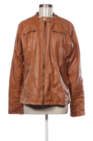 Dámska kožená bunda  Blu Apparel, Veľkosť XXL, Farba Hnedá, Cena  56,95 €