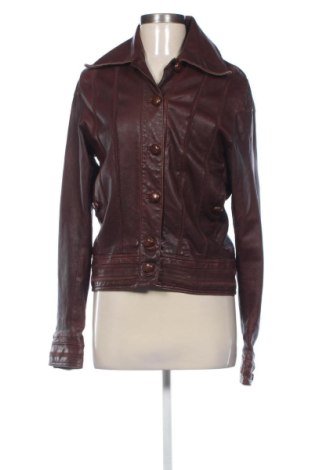 Дамско кожено яке Bruuns Bazaar, Размер M, Цвят Кафяв, Цена 217,61 €