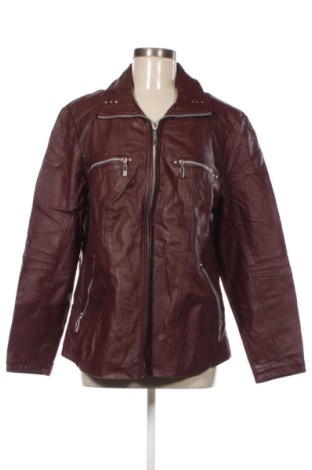 Női bőrdzseki C&A, Méret XXL, Szín Piros, Ár 12 261 Ft