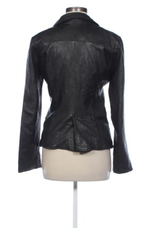 Дамско кожено яке Calvin Klein Jeans, Размер M, Цвят Черен, Цена 175,00 €