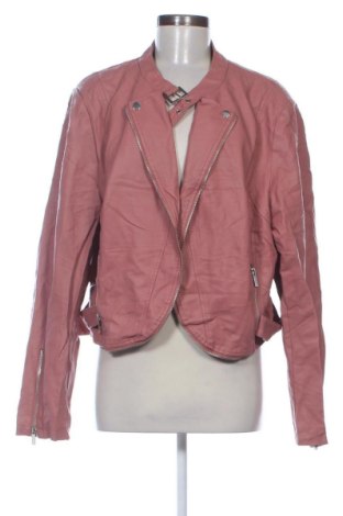 Дамско кожено яке City Chic, Размер XL, Цвят Пепел от рози, Цена 32,21 €