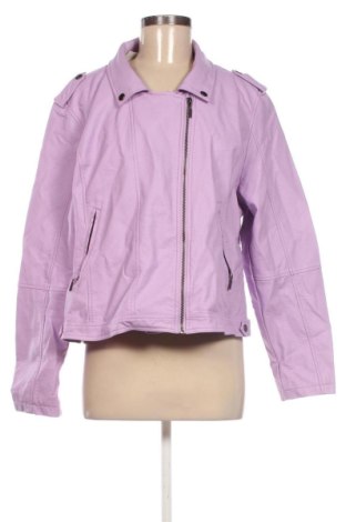Damen Lederjacke City life, Größe XXL, Farbe Lila, Preis 38,99 €