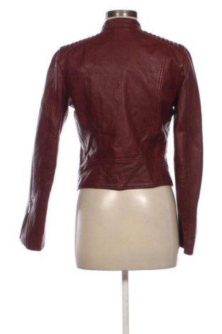 Damska kurtka skórzana Closet by Lo, Rozmiar M, Kolor Czerwony, Cena 210,99 zł