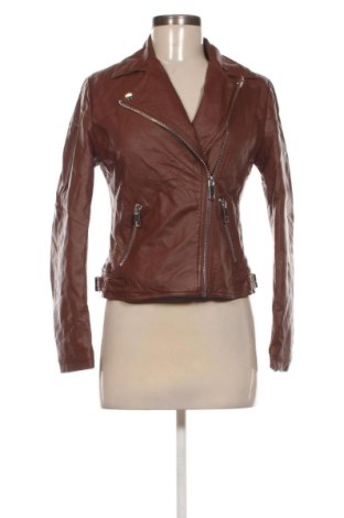 Damska kurtka skórzana Escandelle, Rozmiar S, Kolor Brązowy, Cena 150,99 zł