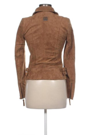 Dámska kožená bunda  Freaky Nation, Veľkosť XS, Farba Hnedá, Cena  219,95 €