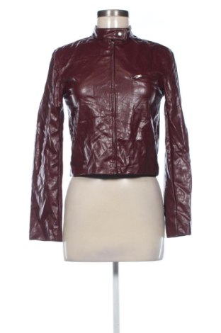 Damen Lederjacke H&M, Größe XXS, Farbe Rot, Preis 38,99 €