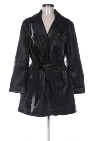 Дамско кожено яке Heine, Размер XL, Цвят Черен, Цена 66,00 €