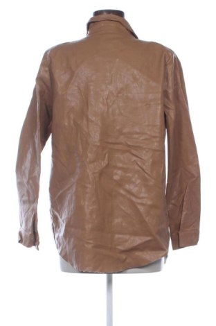 Damska kurtka skórzana Loavies, Rozmiar XS, Kolor Brązowy, Cena 166,99 zł