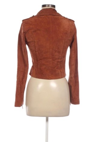 Damen Lederjacke Mango, Größe XS, Farbe Braun, Preis € 47,96