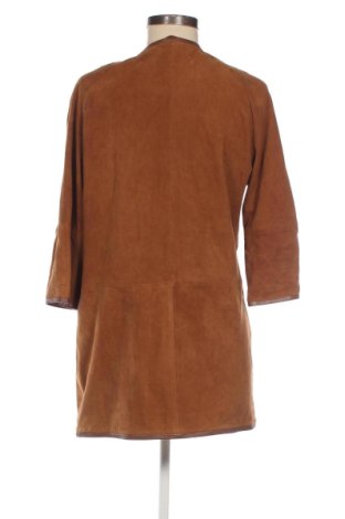 Damska kurtka skórzana Massimo Dutti, Rozmiar S, Kolor Brązowy, Cena 1 166,06 zł