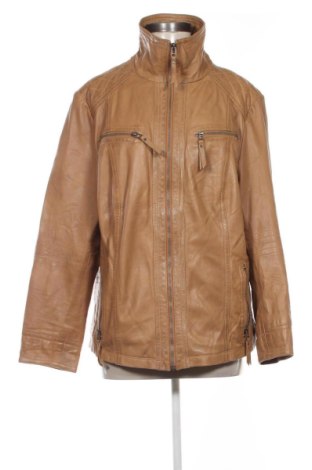 Damen Lederjacke Mia Moda, Größe XL, Farbe Braun, Preis 86,99 €