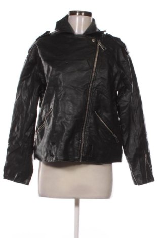 Dámska kožená bunda  Missguided, Veľkosť M, Farba Čierna, Cena  20,95 €