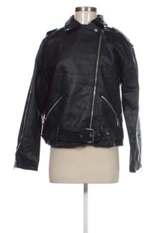 Dámská kožená bunda  Missguided, Velikost S, Barva Černá, Cena  879,00 Kč