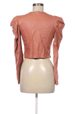 Дамско кожено яке NEW COLLECTION, Размер S, Цвят Розов, Цена 32,21 €