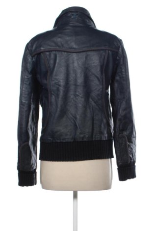 Damska kurtka skórzana Object, Rozmiar L, Kolor Niebieski, Cena 963,03 zł
