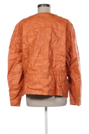 Damen Lederjacke Paprika, Größe 3XL, Farbe Orange, Preis € 41,99