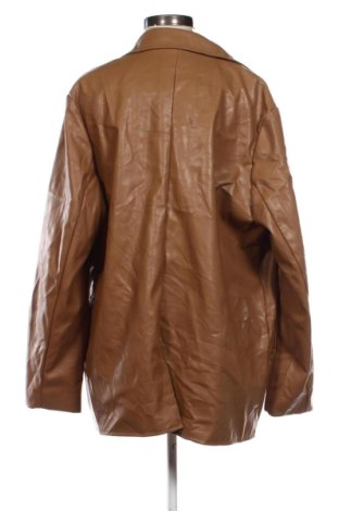 Damen Lederjacke Primark, Größe XXL, Farbe Braun, Preis 38,99 €