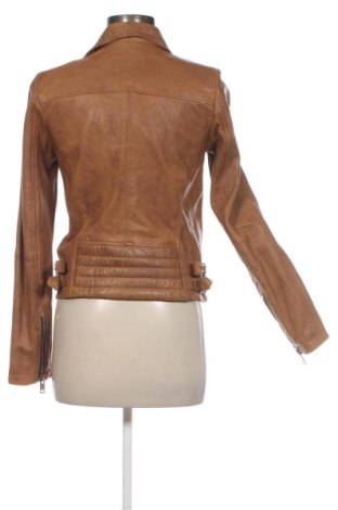 Damen Lederjacke Pull&Bear, Größe M, Farbe Braun, Preis € 29,73