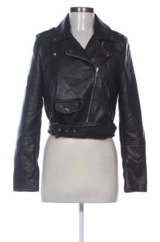 Damen Lederjacke Pull&Bear, Größe L, Farbe Schwarz, Preis € 38,99