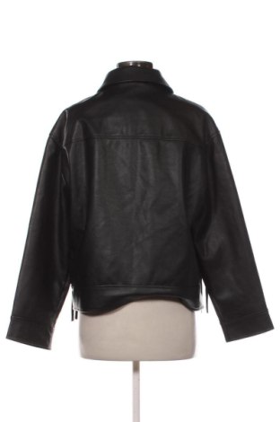 Дамско кожено яке Reserved, Размер S, Цвят Черен, Цена 48,00 €