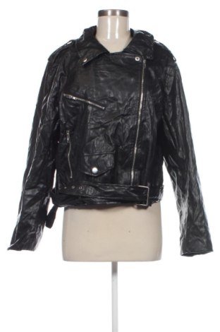 Dámska kožená bunda  SHEIN, Veľkosť XXL, Farba Čierna, Cena  35,95 €