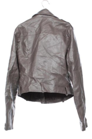 Dámska kožená bunda  Sinsay, Veľkosť XS, Farba Sivá, Cena  58,95 €