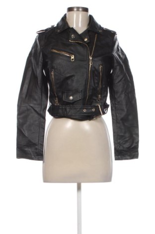 Damen Lederjacke Sinsay, Größe S, Farbe Schwarz, Preis € 38,99