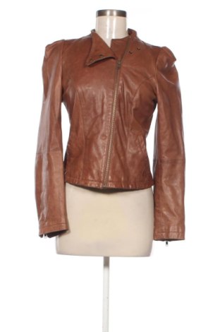 Damska kurtka skórzana South, Rozmiar M, Kolor Brązowy, Cena 266,00 zł