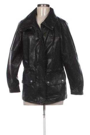 Női bőrdzseki Stradivarius, Méret XS, Szín Fekete, Ár 19 658 Ft