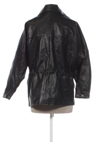 Női bőrdzseki Stradivarius, Méret XS, Szín Fekete, Ár 19 658 Ft