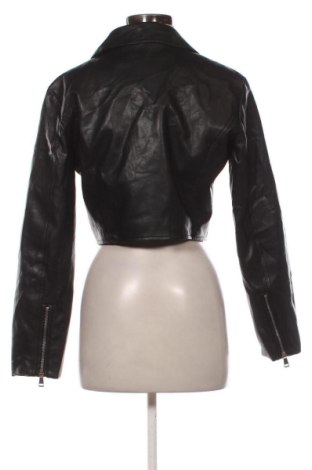 Dámska kožená bunda  Stradivarius, Veľkosť L, Farba Čierna, Cena  35,95 €