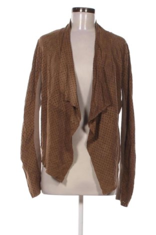 Damska kurtka skórzana TWINSET, Rozmiar M, Kolor Brązowy, Cena 544,99 zł