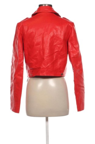 Damska kurtka skórzana Terranova, Rozmiar L, Kolor Czerwony, Cena 156,99 zł