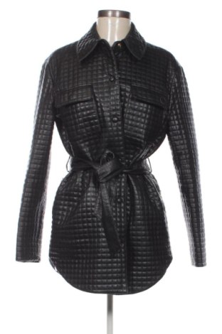 Geacă de piele pentru femei Trussardi, Mărime L, Culoare Negru, Preț 628,61 Lei