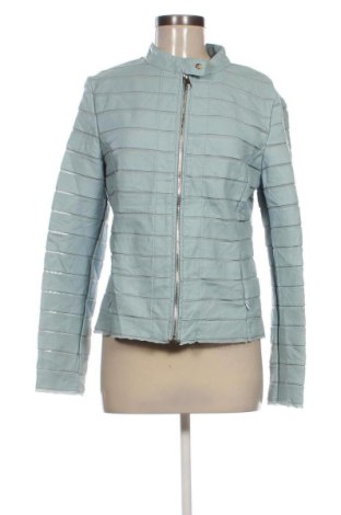 Дамско кожено яке Unbranded, Размер L, Цвят Син, Цена 48,06 €