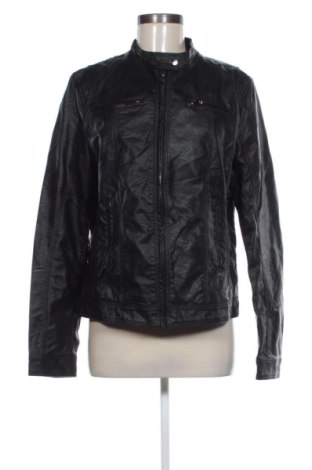 Γυναικείο δερμάτινο μπουφάν Unbranded, Μέγεθος XXL, Χρώμα Μαύρο, Τιμή 35,99 €