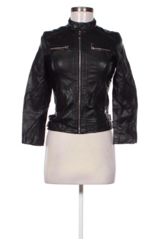 Дамско кожено яке Unbranded, Размер S, Цвят Черен, Цена 30,00 €