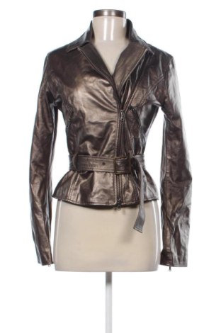 Dámska kožená bunda  Unbranded, Veľkosť XL, Farba Zlatistá, Cena  29,73 €