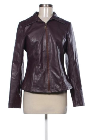 Дамско кожено яке Unbranded, Размер M, Цвят Лилав, Цена 38,58 €