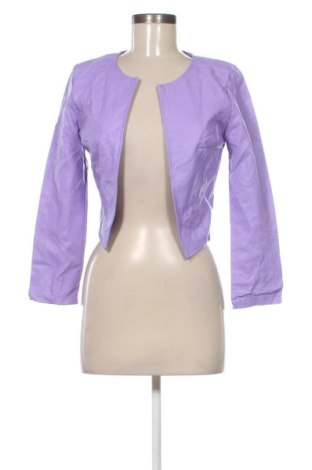 Dámska kožená bunda  Unbranded, Veľkosť S, Farba Fialová, Cena  35,95 €