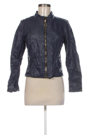 Damen Lederjacke Unbranded, Größe L, Farbe Blau, Preis 38,99 €