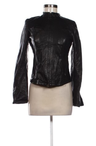 Дамско кожено яке Unbranded, Размер S, Цвят Черен, Цена 50,10 €