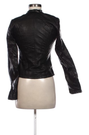 Дамско кожено яке Unbranded, Размер S, Цвят Черен, Цена 50,10 €
