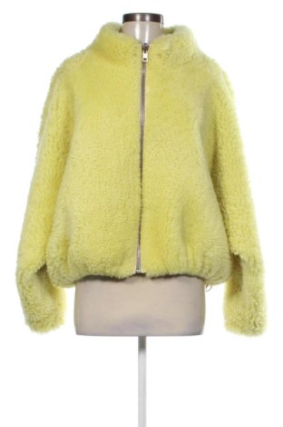 Geacă de piele pentru femei Unbranded, Mărime M, Culoare Galben, Preț 260,66 Lei