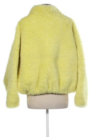 Geacă de piele pentru femei Unbranded, Mărime M, Culoare Galben, Preț 260,66 Lei